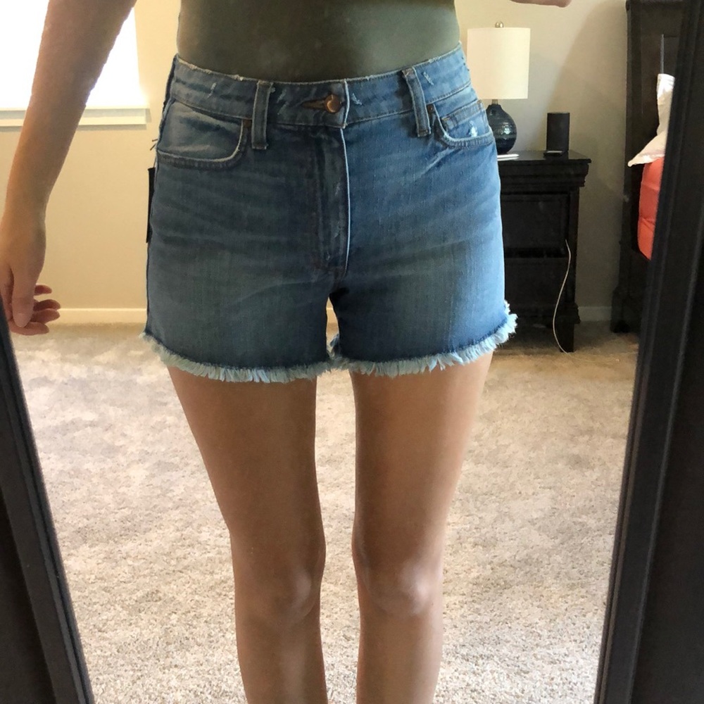 Joe’s high rise shorts
